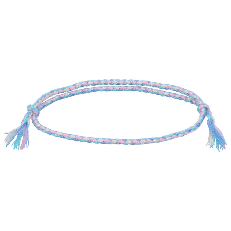 10pcs /Pack 1010-89 Four-strand Colorful Braided Rope Adjustable Bracelet(13) - Bracelets by PMC Jewellery | Online Shopping South Africa | PMC Jewellery | Buy Now Pay Later Mobicred