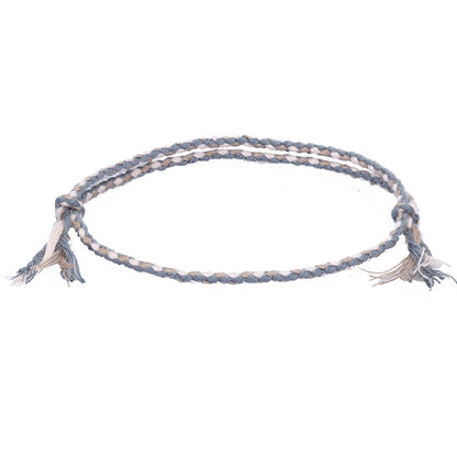 10pcs /Pack 1010-89 Four-strand Colorful Braided Rope Adjustable Bracelet(19) - Bracelets by PMC Jewellery | Online Shopping South Africa | PMC Jewellery | Buy Now Pay Later Mobicred