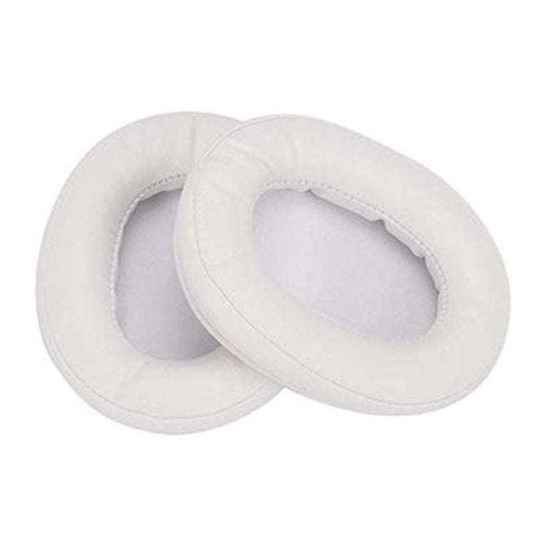 2 PCS Headset Sponge Earmuffs For SONY MDR-7506 / V6 / 900ST, Color: White Stitching - Earmuff & Pad by PMC Jewellery | Online Shopping South Africa | PMC Jewellery