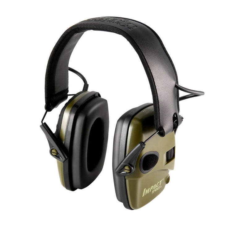 Noise-cancelling Headphones Noise-isolating Earmuffs For Outdoor Work(Green) - Workplace Safety Supplies by PMC Jewellery | Online Shopping South Africa | PMC Jewellery