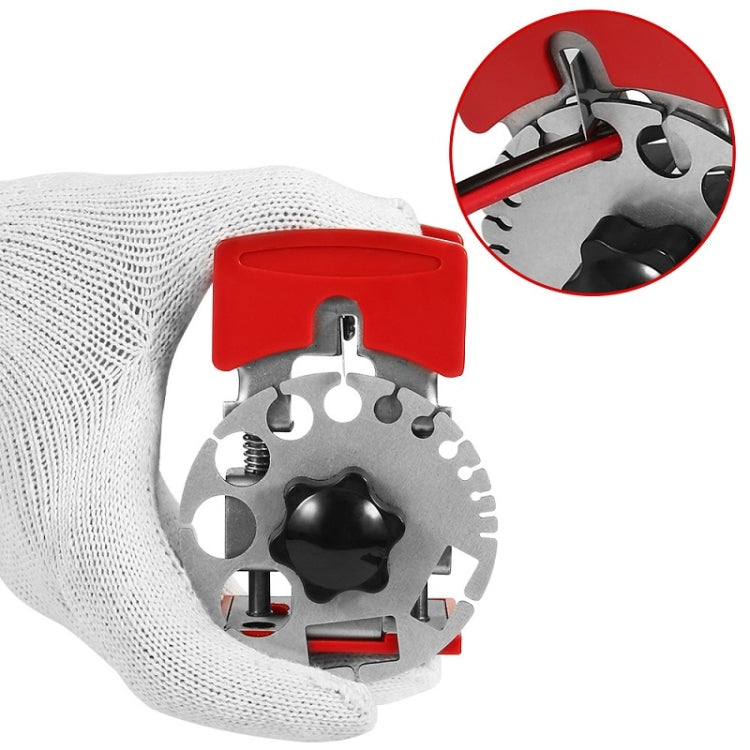 Stainless Steel Adjustable Handheld Quick Wire Stripper, Specification: Metal Plate - free shipping - PMC TechLife - Order now!