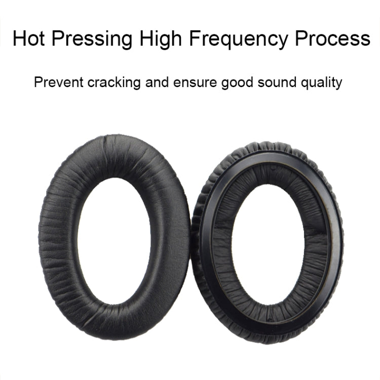 2 PCS Headset Earmuffs Sponge Case For Sennheiser PXC450/PXC350/PC350, Spec: Brown Velvet - Earmuff & Pad by PMC TechLife | Online Shopping South Africa | PMC TechLife