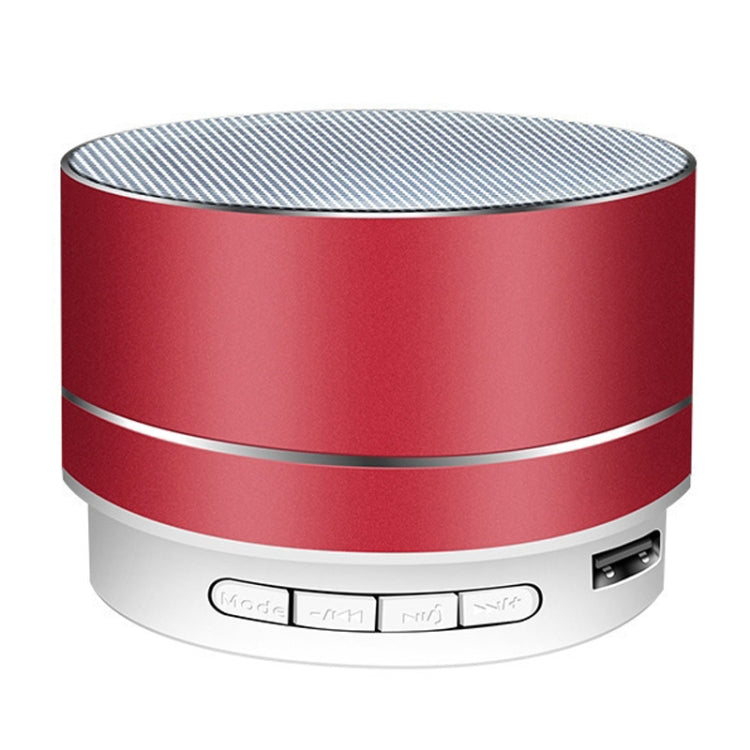 A10 Mini Metal Wireless Bluetooth Speaker(Red) - Mini Speaker by PMC Jewellery | Online Shopping South Africa | PMC Jewellery