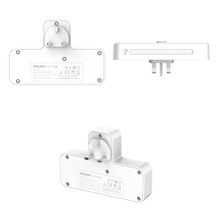 LDNIO SC2311 20W PD+QC 3.0 Multifunctional Home Fast Charging Socket with Night Light, Spec: UK Plug - Extension Socket by LDNIO | Online Shopping South Africa | PMC TechLife | Buy Now Pay Later Mobicred