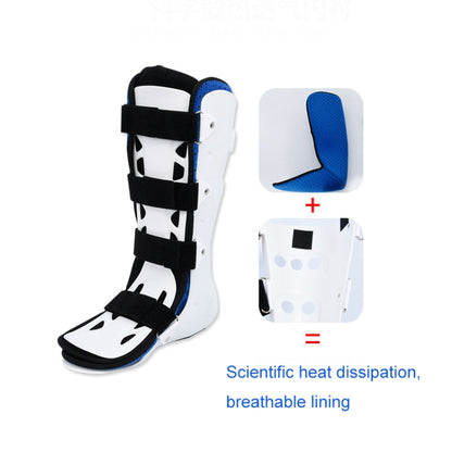 Calf Ankle Fracture Sprain Fixation Brace Plaster Shoe Foot Support Brace, Size: S Left(Long) - Mobility Aids by PMC Jewellery | Online Shopping South Africa | PMC Jewellery