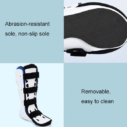 Calf Ankle Fracture Sprain Fixation Brace Plaster Shoe Foot Support Brace, Size: M Right(Short Section Without Baffle) - Mobility Aids by PMC Jewellery | Online Shopping South Africa | PMC Jewellery