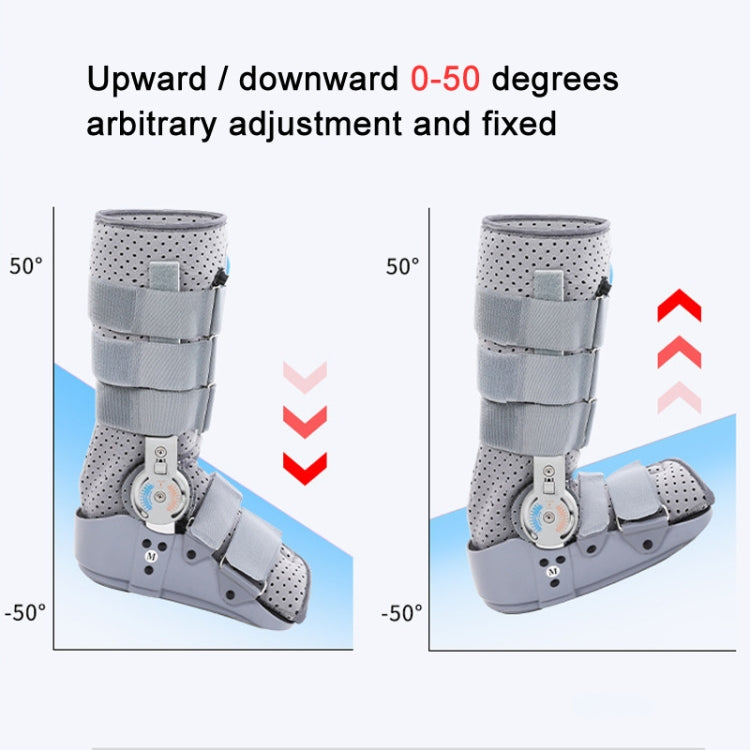 Ankle Fracture Achilles Tendon Rupture Fixation Support,Spec: Low Barrel Automatic Chucks(L 40-43) - Corrector by PMC Jewellery | Online Shopping South Africa | PMC Jewellery