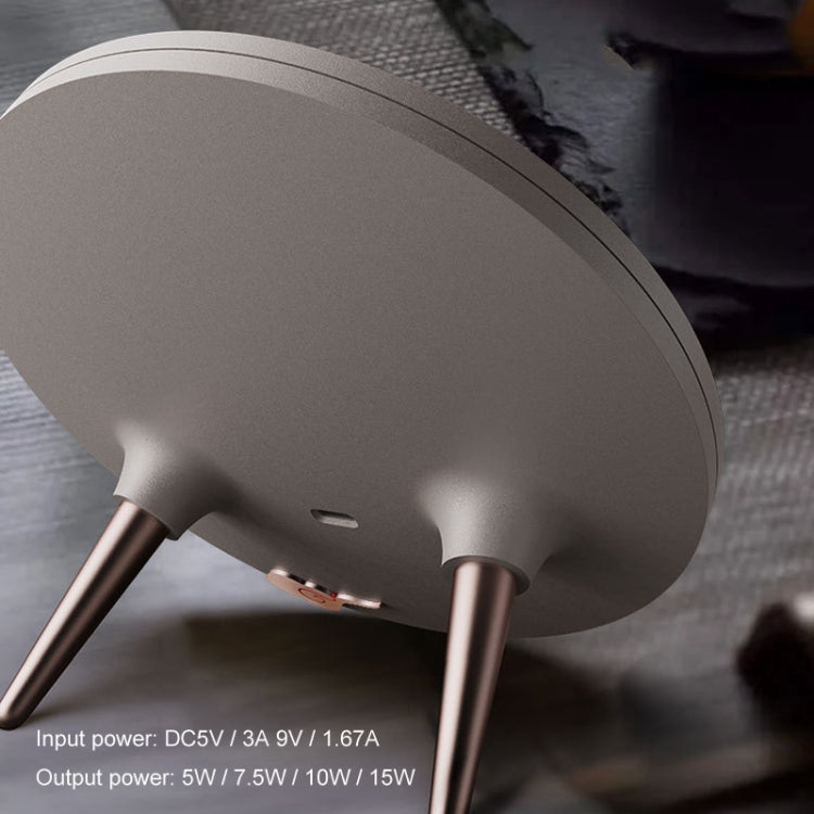 I-mu K1 15W Quick Charge Phone Wireless Charger Touch To Adjust The LED Night Light - Wireless Charger by PMC Jewellery | Online Shopping South Africa | PMC Jewellery