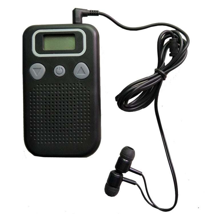 19A  Hearing Aids Sound Amplifier Battery Powered In Ear Hearing Enhancement Device(Black) - Hearing Aids by PMC TechLife | Online Shopping South Africa | PMC TechLife