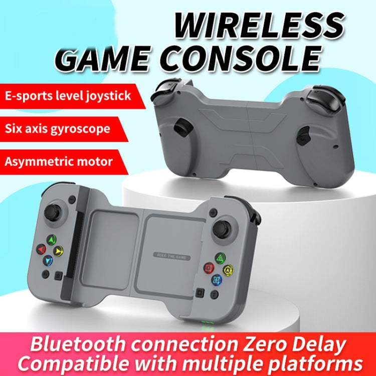 D5 Wireless Bluetooth Game Controller Joystick For IOS/Android For SWITCH/PS3/PS4(White) - Controller Gamepad by PMC Jewellery | Online Shopping South Africa | PMC Jewellery