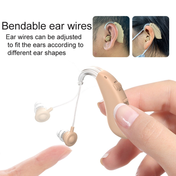 GM-301 Hearing Aid Rechargeable Sound Amplifier,Spec: Without Bluetooth Black - Hearing Aids by PMC TechLife | Online Shopping South Africa | PMC TechLife