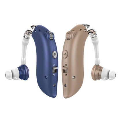 GM-105 Smart Noise Cancelling Ear-hook Rechargeable Elderly Hearing Aids, Spec: US Pulg(Skin Color) - Hearing Aids by PMC Jewellery | Online Shopping South Africa | PMC Jewellery