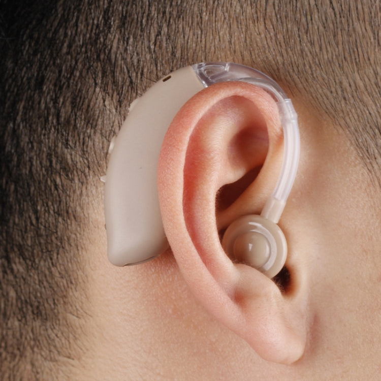 GM-105 Smart Noise Cancelling Ear-hook Rechargeable Elderly Hearing Aids, Spec: US Pulg(Blue) - Hearing Aids by PMC TechLife | Online Shopping South Africa | PMC TechLife