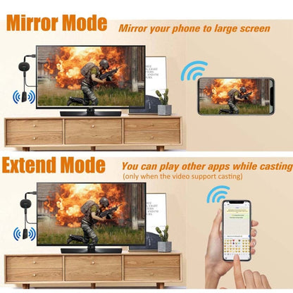 MiraScreen G26 Wireless HD Home TV Screen Projector, Specification: 2.4G+4K (Black) - Wireless Display Dongle by MiraScreen | Online Shopping South Africa | PMC Jewellery | Buy Now Pay Later Mobicred