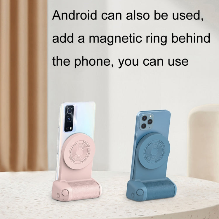 BBC-8 3 In1 Magnetic Absorption Wireless Charging Phone Stand Bluetooth Handheld Selfie Stick, Style: Upgrade Model(Blue) - Multifunction Charger by PMC TechLife | Online Shopping South Africa | PMC TechLife