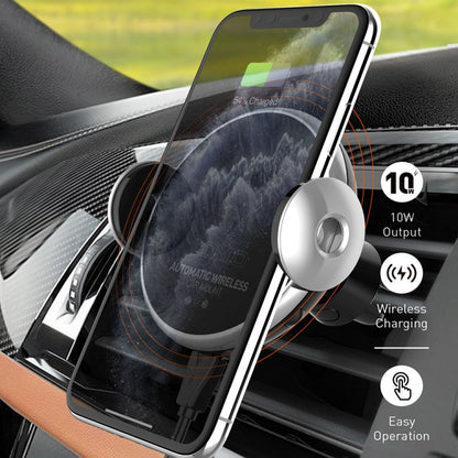 LDNIO 15W Infrared Sensor Fast Charger Car Navigation Bracket(MA02) - Wireless Charger Holders by LDNIO | Online Shopping South Africa | PMC Jewellery | Buy Now Pay Later Mobicred