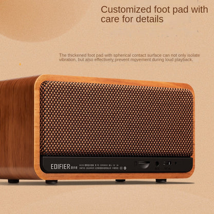 Edifier M230 Retro Classic Desktop Portable Wireless Bluetooth 5.0 Wood Speaker - Desktop Speaker by Edifier | Online Shopping South Africa | PMC Jewellery | Buy Now Pay Later Mobicred