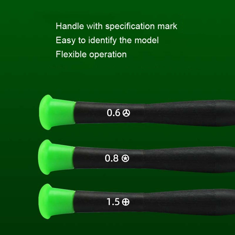 30pcs Color Hat Screw Batch Digital Mobile Phone Clock Maintenance Tool, Series: T5 Hexagon - Screwdriver by PMC TechLife | Online Shopping South Africa | PMC TechLife