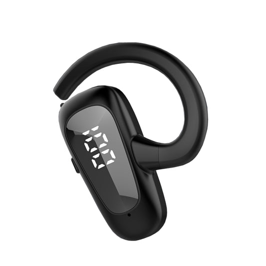 Bone Conduction Concepts Digital Display Stereo Bluetooth Earphones, Style: Single Ear(Black) - Bluetooth Earphone by PMC Jewellery | Online Shopping South Africa | PMC Jewellery