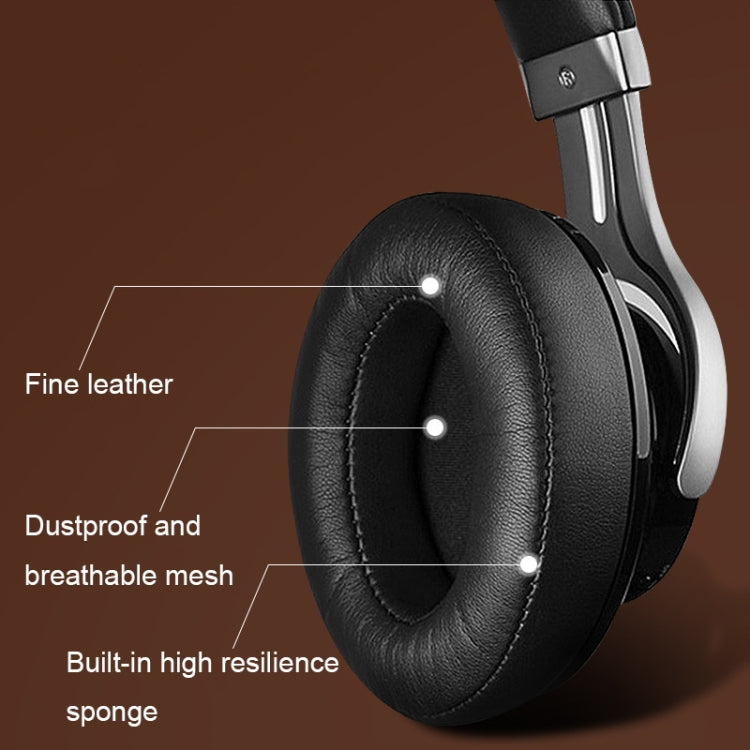 For Edifier W855BT 1pair Headset Soft and Breathable Sponge Cover, Color: Black Protein - Earmuff & Pad by PMC TechLife | Online Shopping South Africa | PMC TechLife