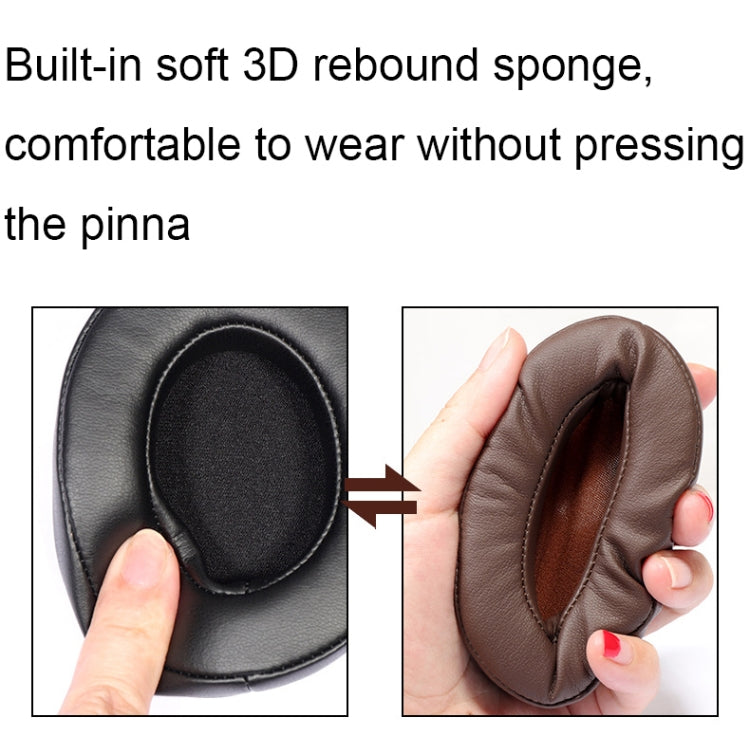 For Edifier W855BT 1pair Headset Soft and Breathable Sponge Cover, Color: Brown - Earmuff & Pad by PMC TechLife | Online Shopping South Africa | PMC TechLife