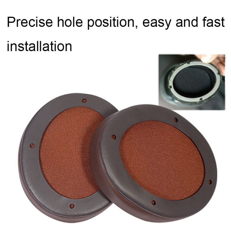 For Edifier W855BT 1pair Headset Soft and Breathable Sponge Cover, Color: Brown - Earmuff & Pad by PMC TechLife | Online Shopping South Africa | PMC TechLife