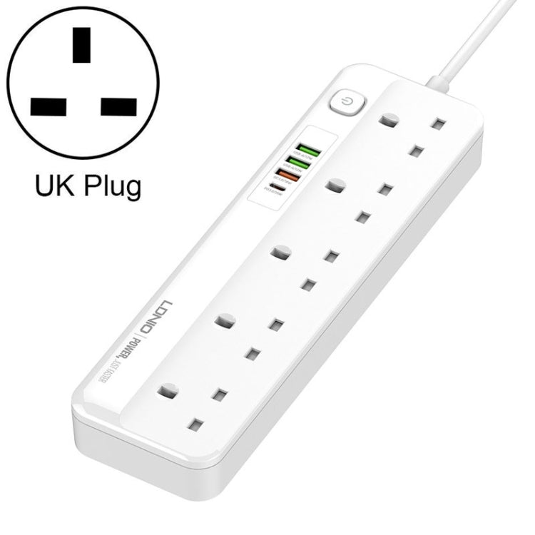 LDNIO 5+4 Ports Multifunctional Travel Home Office Fast Charging Socket(UK Plug) - Extension Socket by LDNIO | Online Shopping South Africa | PMC Jewellery | Buy Now Pay Later Mobicred