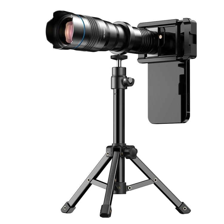 Apexel APL-36XJJ020 36X HD Telescope Universal Telephoto Phone Lens + Clip + Tripod Set - Macro & Wide-angle by APEXEL | Online Shopping South Africa | PMC Jewellery | Buy Now Pay Later Mobicred