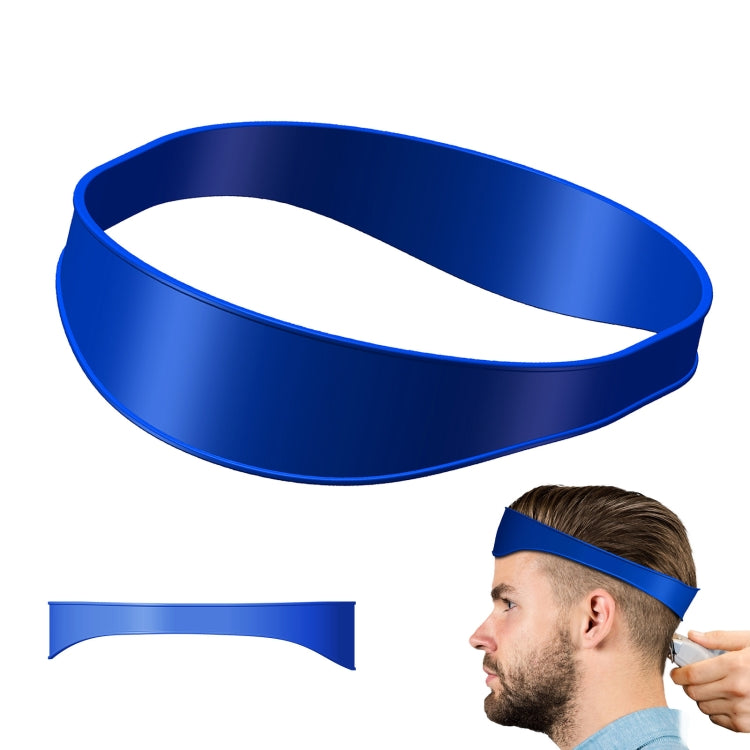 Salon Neck Hair Line Guide Barber Trim Ruler Hair DIY Tool Hair Trimming Template Tools(Blue) - Hair Trimmer by PMC Jewellery | Online Shopping South Africa | PMC Jewellery