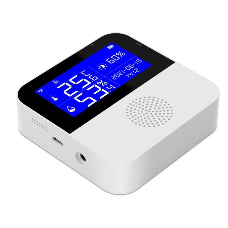 Tuya WIFI Temperature And Humidity Sensor With 2.9inch LCD Display,Spec: With Sensing Line - Home Automation Modules by PMC TechLife | Online Shopping South Africa | PMC TechLife