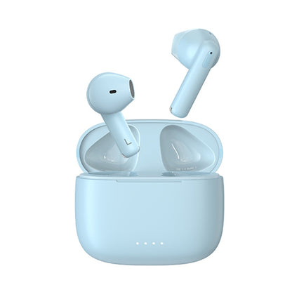 REMAX CozyBuds 2E ENC Dual-microphone Noise Canceling Wireless Bluetooth Headphones(Blue) - Bluetooth Earphone by REMAX | Online Shopping South Africa | PMC Jewellery | Buy Now Pay Later Mobicred