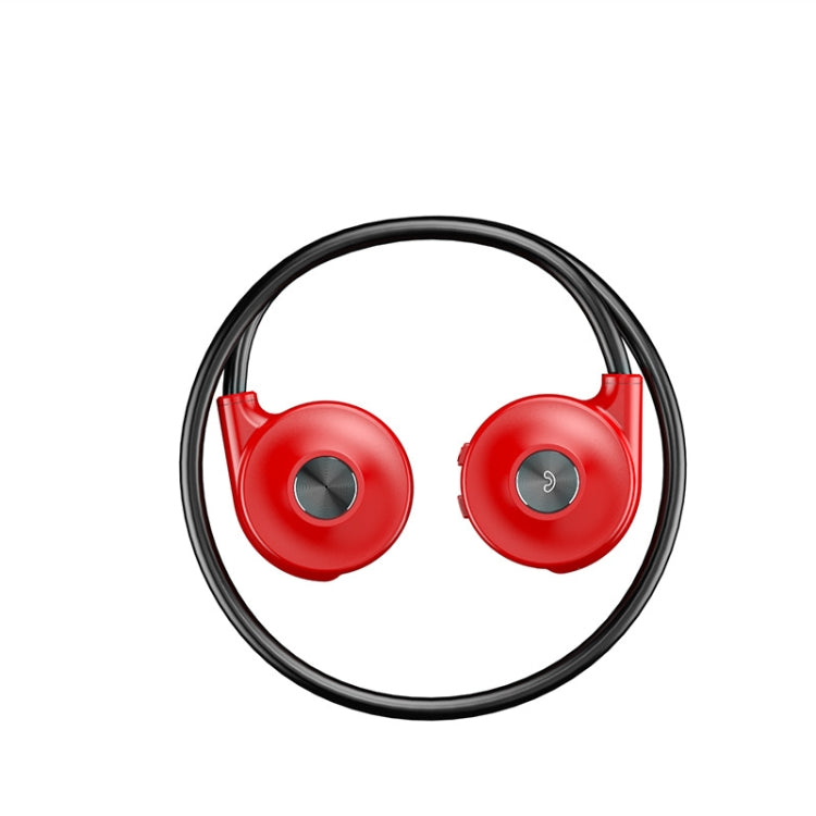 M1S Bone Conduction Stereo Vibrator Speaker Bluetooth Earphones(Red) - Bluetooth Earphone by PMC TechLife | Online Shopping South Africa | PMC TechLife