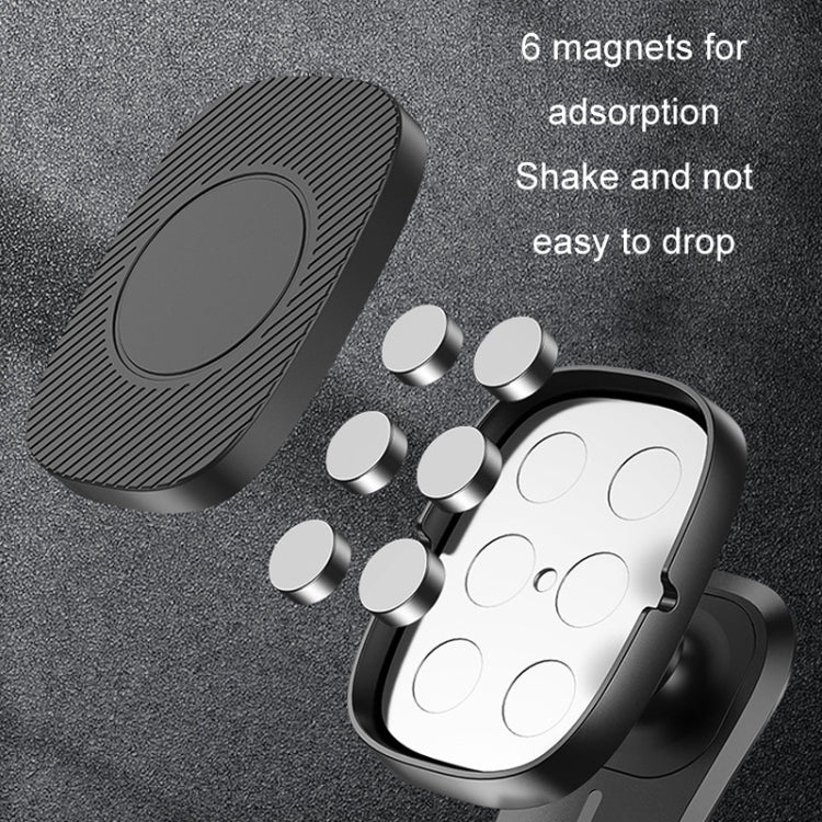 Multi-angle Adjustable Car Magnetic Suction Sticky Mobile Phone Holder(S1) - Car Holders by PMC Jewellery | Online Shopping South Africa | PMC Jewellery