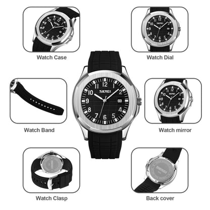 SKMEI 9286 Outdoor Sports Multifunctional Men Waterproof Quartz Watch(Coffee) - Alloy Watches by SKMEI | Online Shopping South Africa | PMC Jewellery | Buy Now Pay Later Mobicred