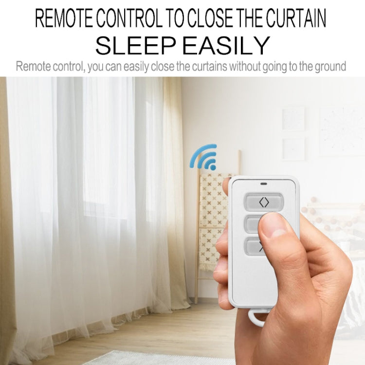 X101 Smart Home Automatic Curtain Machine With RC, Style: Roman Pole Model Single Host+Gateway - Smart Switch by PMC TechLife | Online Shopping South Africa | PMC TechLife | Buy Now Pay Later Mobicred