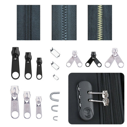 197pcs Zinc Alloy Painted Nylon Zipper Puller Set For Clothing Tent Install - DIY Apparel Sewing by PMC Jewellery | Online Shopping South Africa | PMC Jewellery