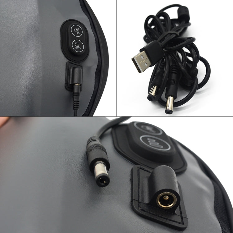 SR-21 Car Lumbar Cushion Headrest Seat Memory Foam Accessories, Style: Massage Headrest (Black) - Seat Accessories by PMC TechLife | Online Shopping South Africa | PMC TechLife