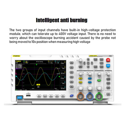 FNIRSI 1014D 2 in 1 Dual-channel 100M Bandwidth Digital Oscilloscope 1GS Sampling Signal Generator, US Plug - Digital Multimeter by FNIRSI | Online Shopping South Africa | PMC Jewellery | Buy Now Pay Later Mobicred