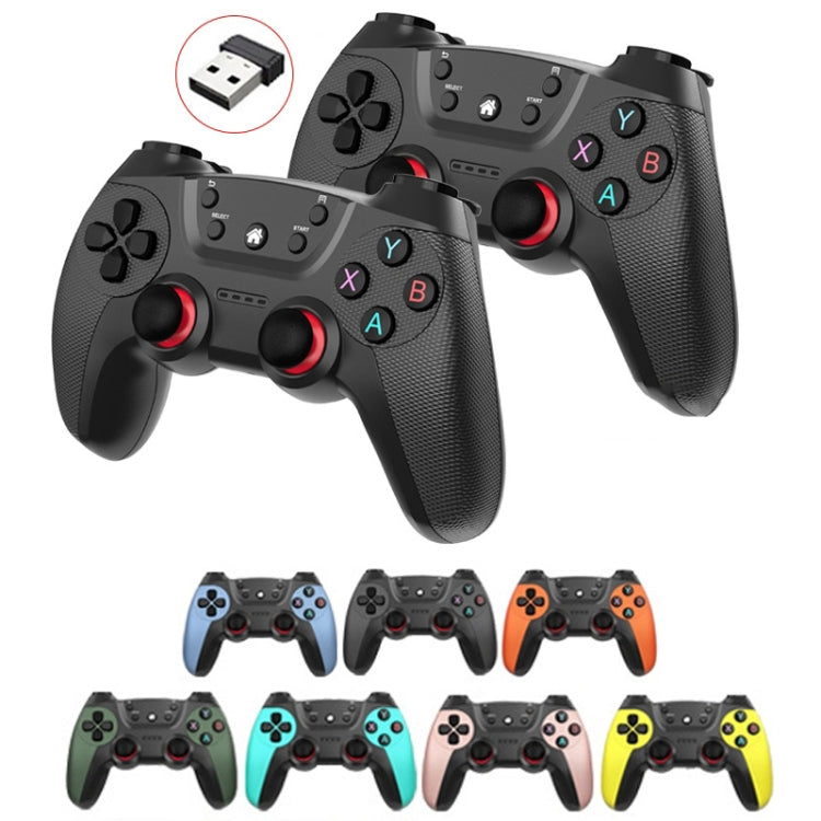 KM-029   2.4G One for Two Doubles Wireless Controller Support PC / Linux / Android / TVbox(Cangling Green) - Gamepads by PMC TechLife | Online Shopping South Africa | PMC TechLife