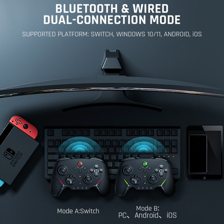 BIGBIGWON Blitz C2Pro+Base Full Mechanical Gamepad Bluetooth Wired Dual Mode Support Switch / PC / Android / IOS - Controller Gamepad by BIGBIGWON | Online Shopping South Africa | PMC Jewellery