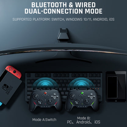 BIGBIGWON Blitz C2Pro+Base Full Mechanical Gamepad Bluetooth Wired Dual Mode Support Switch / PC / Android / IOS - Controller Gamepad by BIGBIGWON | Online Shopping South Africa | PMC Jewellery