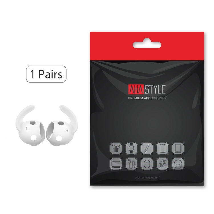 For Beats Studio Buds AhaStyle PT172 Earphone Silicone Ear Caps, Style: Earcap (White) - Anti-dust & Ear Caps by AhaStyle | Online Shopping South Africa | PMC TechLife | Buy Now Pay Later Mobicred