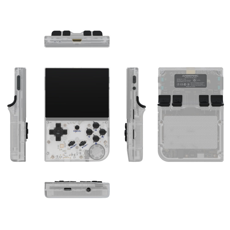 ANBERNIC RG35XX 3.5-inch Retro Handheld Game Console Open Source Game Player 64G 5000+ Games(White) - Pocket Console by ANBERNIC | Online Shopping South Africa | PMC Jewellery | Buy Now Pay Later Mobicred