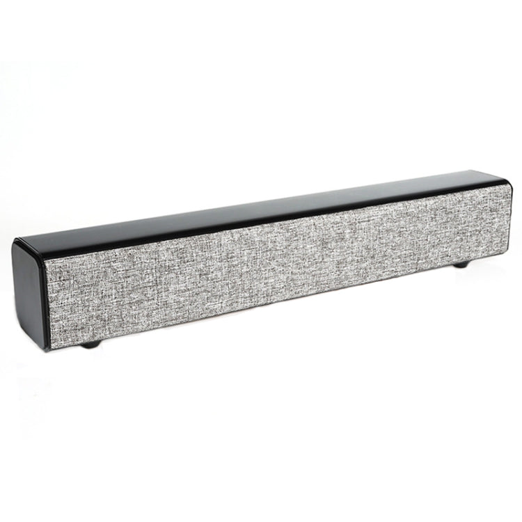 BT808 20W Desktop Computer Bluetooth Speaker 3D Stereo Sound Effect Home Speaker(Silver Gray) - Desktop Speaker by PMC TechLife | Online Shopping South Africa | PMC TechLife