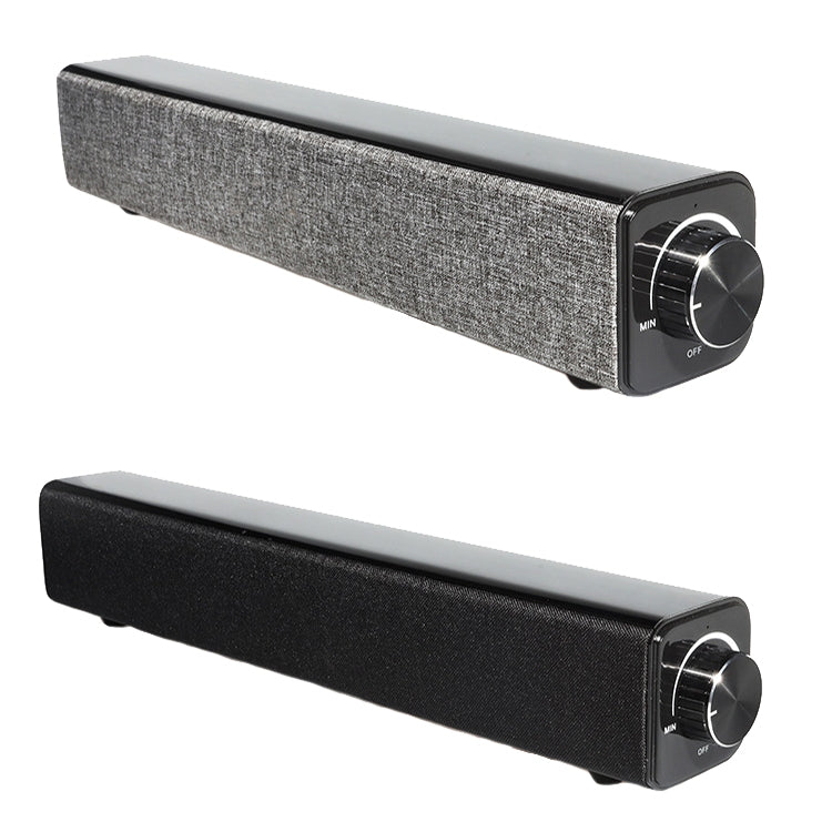 BT808 20W Desktop Computer Bluetooth Speaker 3D Stereo Sound Effect Home Speaker(Black) - Desktop Speaker by PMC TechLife | Online Shopping South Africa | PMC TechLife