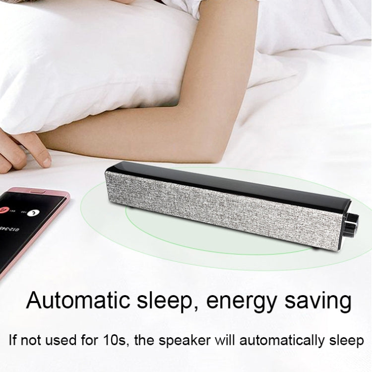 BT808 20W Desktop Computer Bluetooth Speaker 3D Stereo Sound Effect Home Speaker(Black) - Desktop Speaker by PMC TechLife | Online Shopping South Africa | PMC TechLife