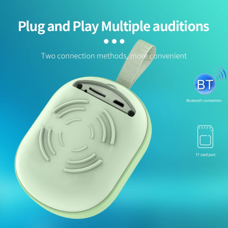 AFK BT-513 TWS Mini Portable RGB Light Bluetooth Speaker 3D Sound Effect Waterproof Bluetooth Audio(Light Blue) - Mini Speaker by AFK | Online Shopping South Africa | PMC TechLife | Buy Now Pay Later Mobicred