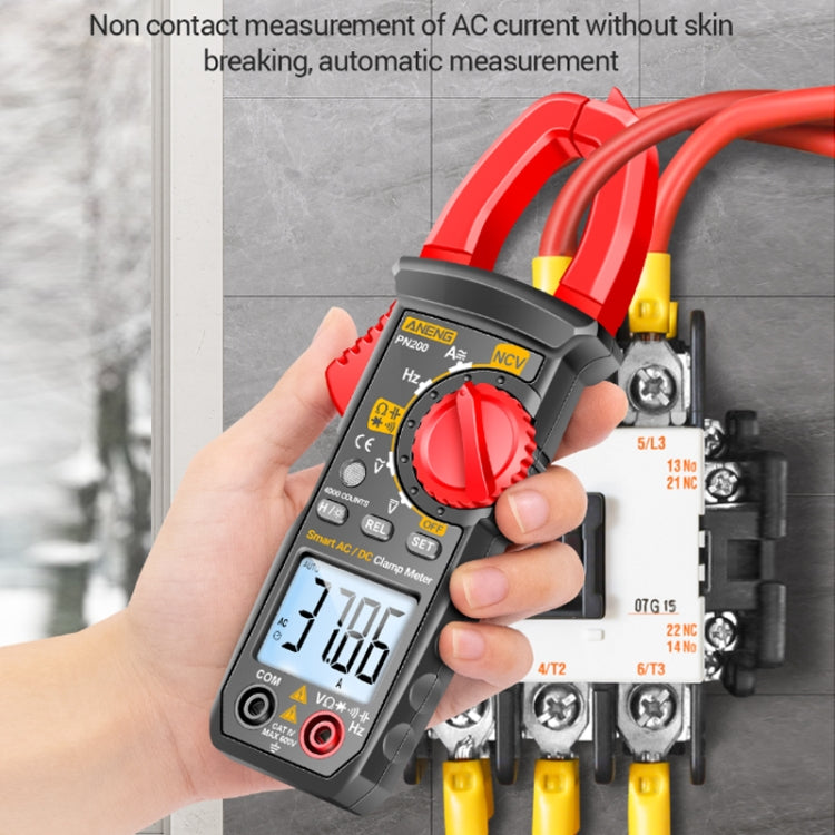 ANENG PN200 AC/DC Measurement High Precision Multifunctional Clamp Meter(Red) - free shipping - PMC TechLife - Order now!