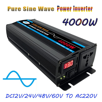 4000W (Actual 800W) 24V to 220V High Power Car Sine Wave Inverter Power Converter - Pure Sine Wave by PMC Jewellery | Online Shopping South Africa | PMC Jewellery