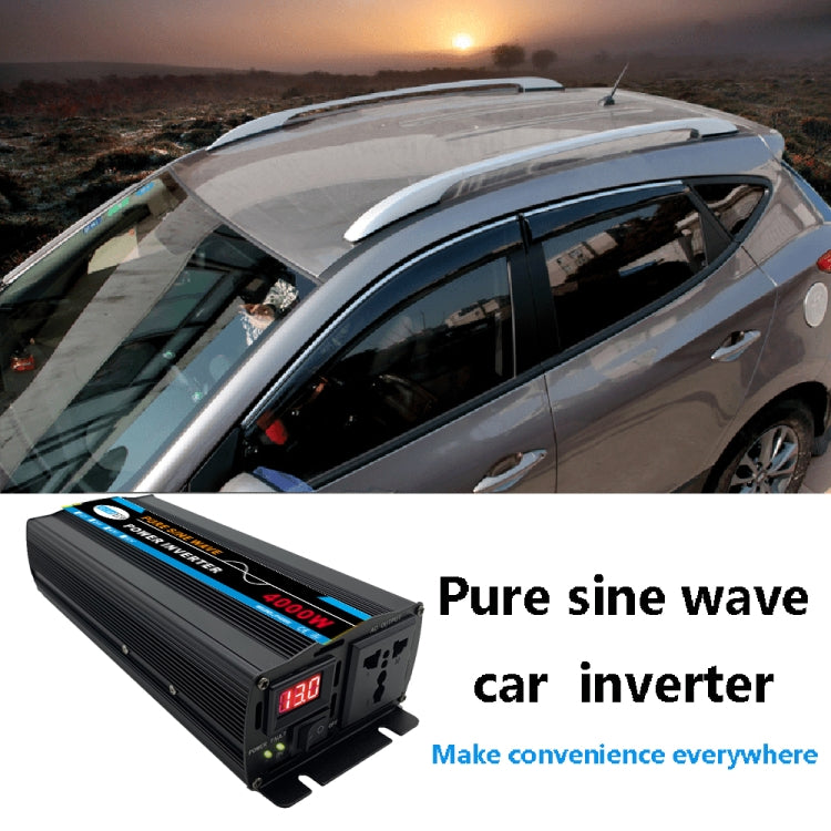 4000W (Actual 800W) 24V to 220V High Power Car Sine Wave Inverter Power Converter - Pure Sine Wave by PMC Jewellery | Online Shopping South Africa | PMC Jewellery